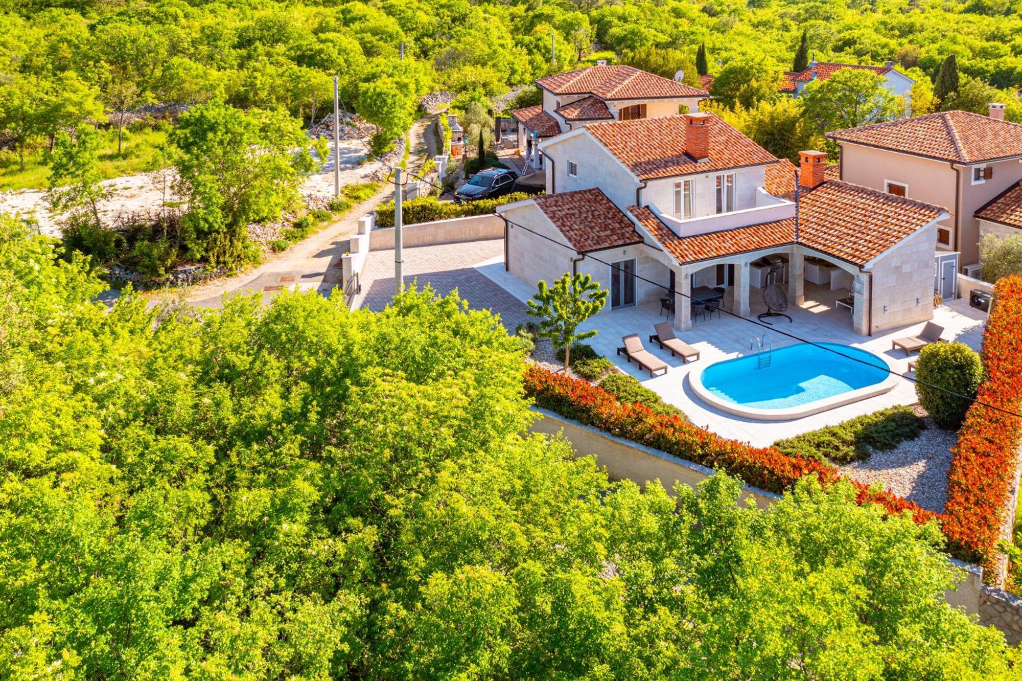 Villa Adeline Sveti Ivan Dobrinjski Extérieur photo